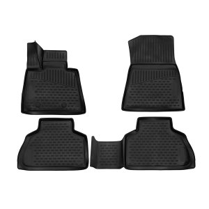 BMW X5 Floor Mats - Omac - Rubber TPE - Black - '19-'25